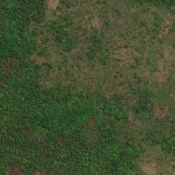 Satellite imagery of Mont Makanda, CD