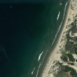 Satellite imagery of Punta Blanca, PE