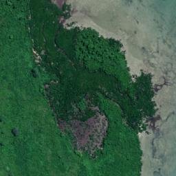Satellite imagery of Ras Makutani, TZ