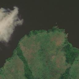 Satellite imagery of Ponta Quinzambi, AO