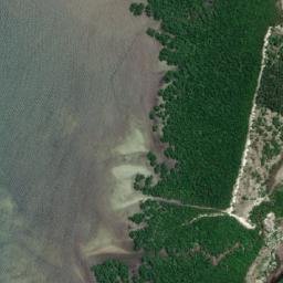 Satellite imagery of Ras Mwanda, TZ