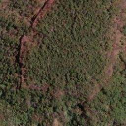 Satellite imagery of Serra da Tábua, BR