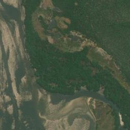 Satellite imagery of Pointe Huard, CD