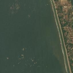 Satellite imagery of Pointe Française, CD
