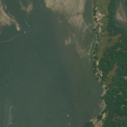 Satellite imagery of Pointe Huard, CD