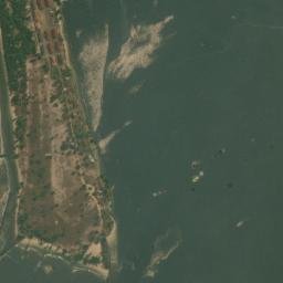 Satellite imagery of Pointe Française, CD