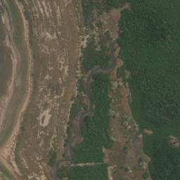 Satellite imagery of Pointe Bulabemba, CD