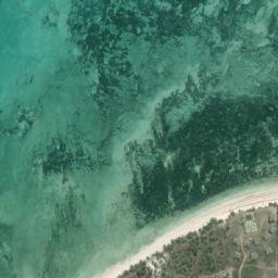 Satellite imagery of Ras Michamvi, TZ
