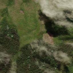 Satellite imagery of Cerro Calucan, PE