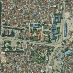 Satellite imagery of David Livingstone's House, TZ