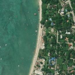 Satellite imagery of Ras Mbweni, TZ