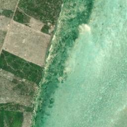 Satellite imagery of Ras Makunduchi, TZ
