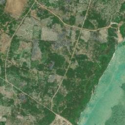 Satellite imagery of Ras Makunduchi, TZ