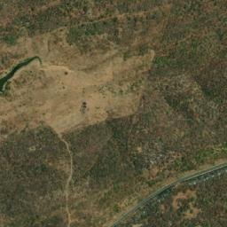 Satellite imagery of Serra da Siriema, BR