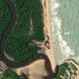 Satellite imagery of Barra de Camaratuba, BR