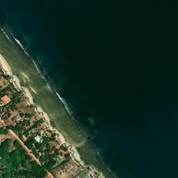 Satellite imagery of Ras Kiromoni, TZ