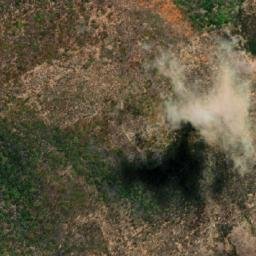 Satellite imagery of Serra do Meio, BR