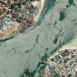 Satellite imagery of East Ferry Point, TZ