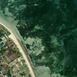 Satellite imagery of Ras Mjimwema, TZ
