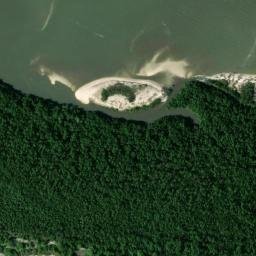 Satellite imagery of Ponta Canoé, BR