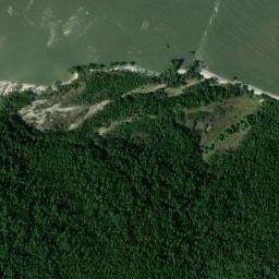 Satellite imagery of Ponta do Lazareto, BR