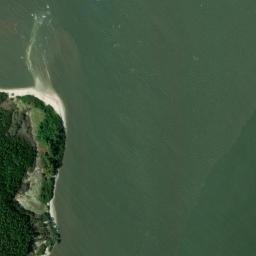 Satellite imagery of Ponta do Lazareto, BR