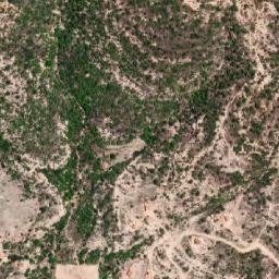 Satellite imagery of Morro dos Cachorros, BR