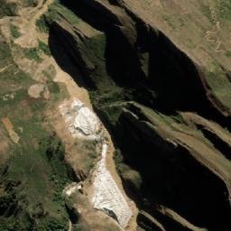Satellite imagery of Mina Algamarca, PE
