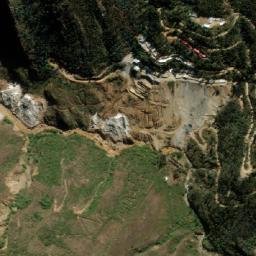Satellite imagery of Mina Algamarca, PE