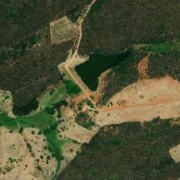 Satellite imagery of Serra Vermelha, BR