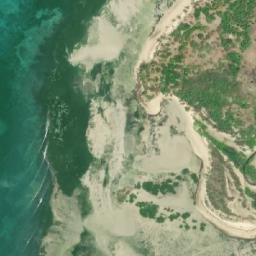 Satellite imagery of Ros Bweni, TZ