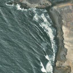 Satellite imagery of Punta El Mesón, PE