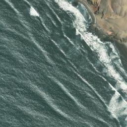 Satellite imagery of Punta El Mesón, PE