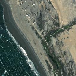Satellite imagery of Punta Corralito, PE