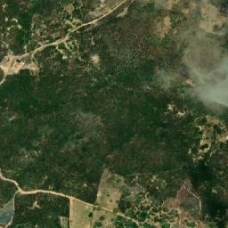 Satellite imagery of Serra Vermelha, BR