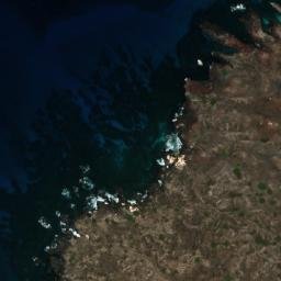 Satellite imagery of Pyramid Rock, SH