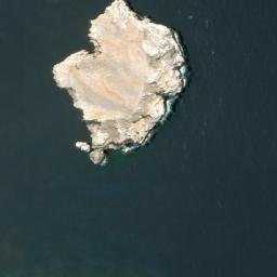 Satellite imagery of Boatswainbird Rocks, SH