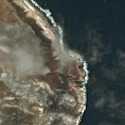 Satellite imagery of Whale Point, SH