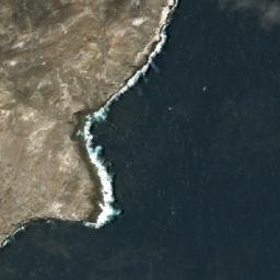 Satellite imagery of Whale Point, SH