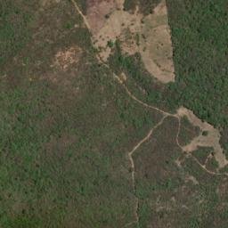 Satellite imagery of Serra dos Enjeitados, BR