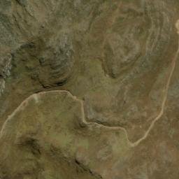 Satellite imagery of Cerro Caparina, PE