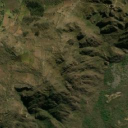 Satellite imagery of Cerro Caparina, PE