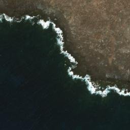Satellite imagery of Portland Point, SH