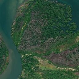 Satellite imagery of Ras Samanga Fungu, TZ