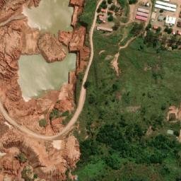 Satellite imagery of Mina Luremo, AO