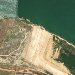 Satellite imagery of Ponta das Lagostas, AO