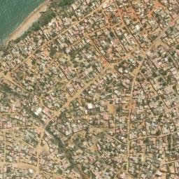 Satellite imagery of Ponta das Lagostas, AO