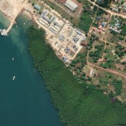 Satellite imagery of Ras Mbavuma, TZ