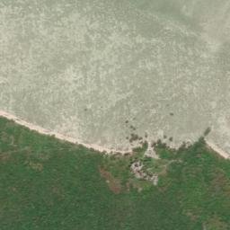 Satellite imagery of Ras Kivurugu, TZ