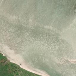 Satellite imagery of Ras Kivurugu, TZ